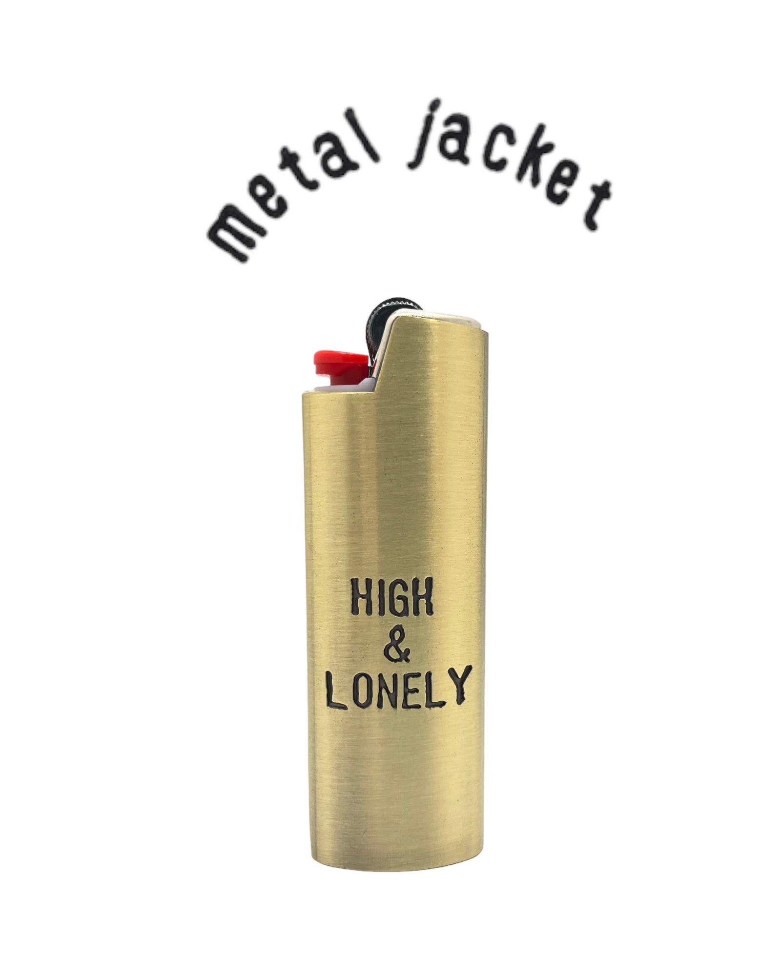 Metal Jacket Lighter Case – High & Lonely